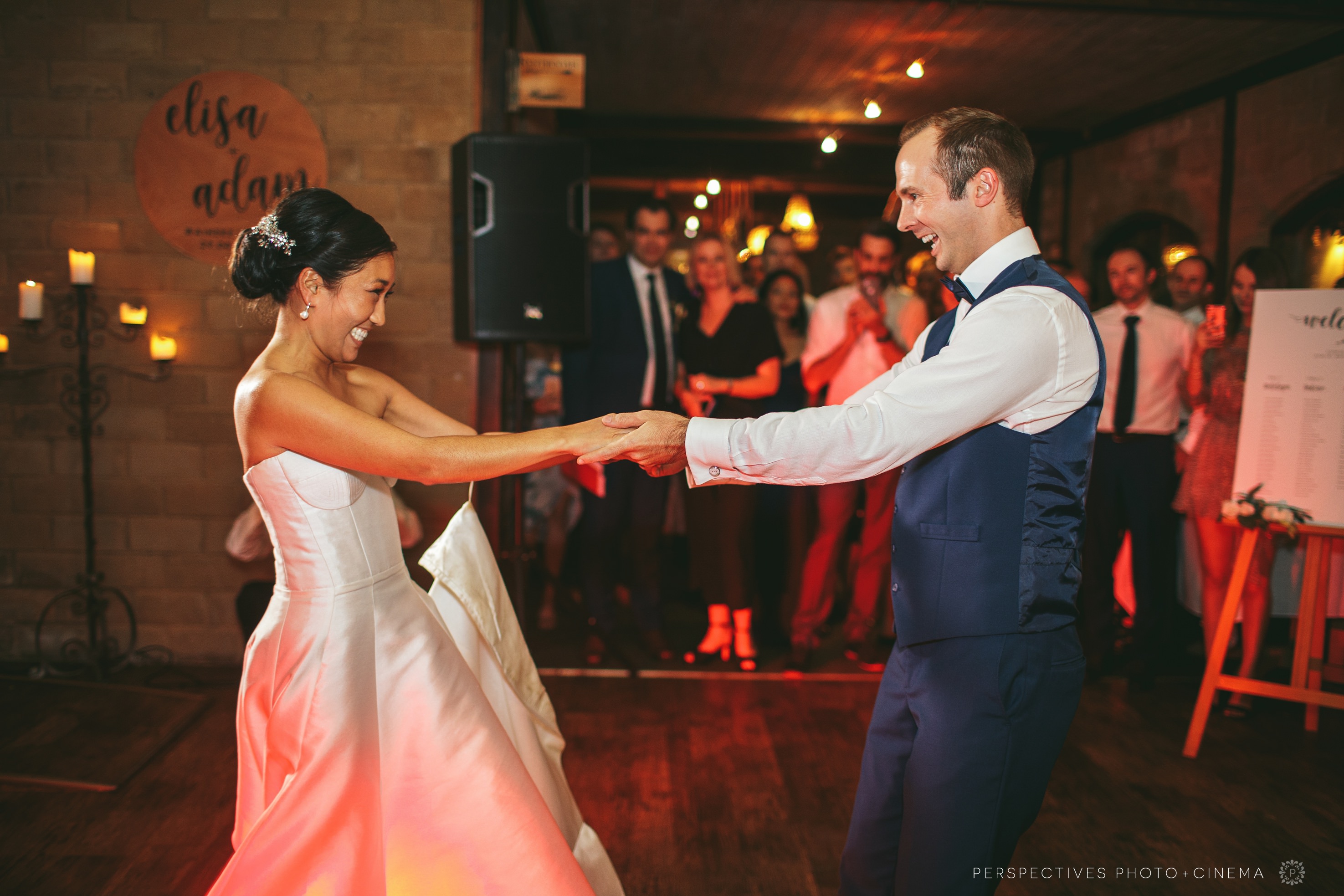 mudbrick wedding dancing