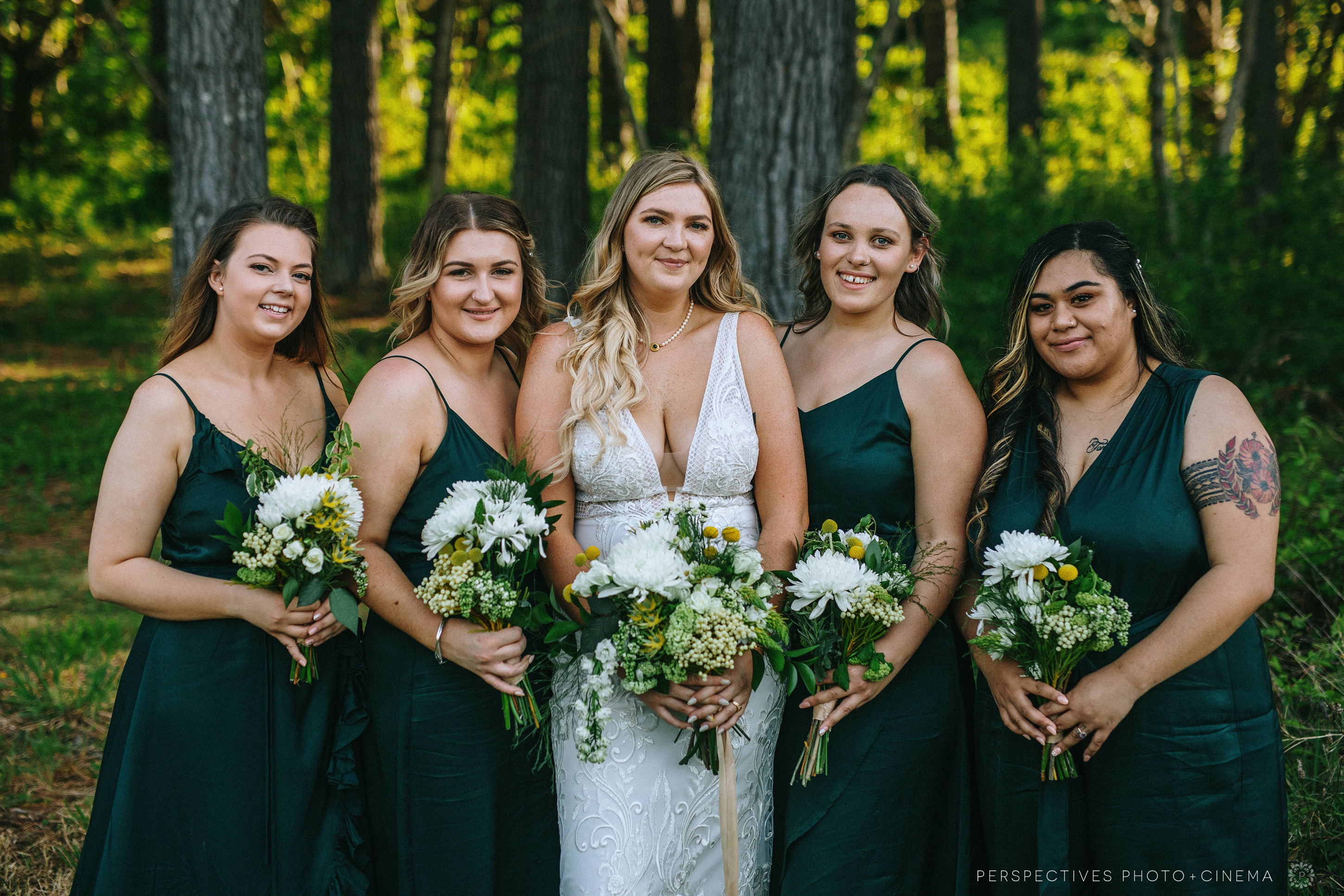 Old forest school wedding